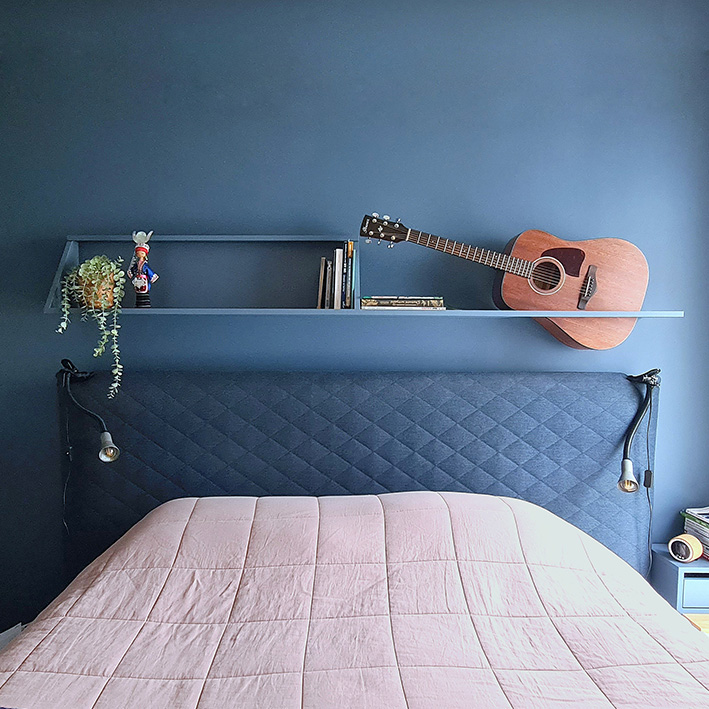 Chambre parentale et chambre d'adolescente